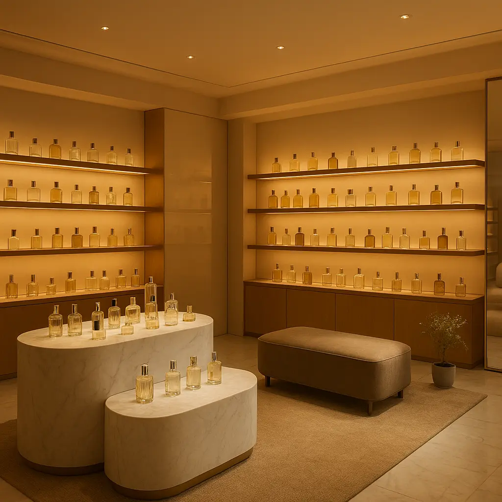 Arofasm Parfümerie Interior